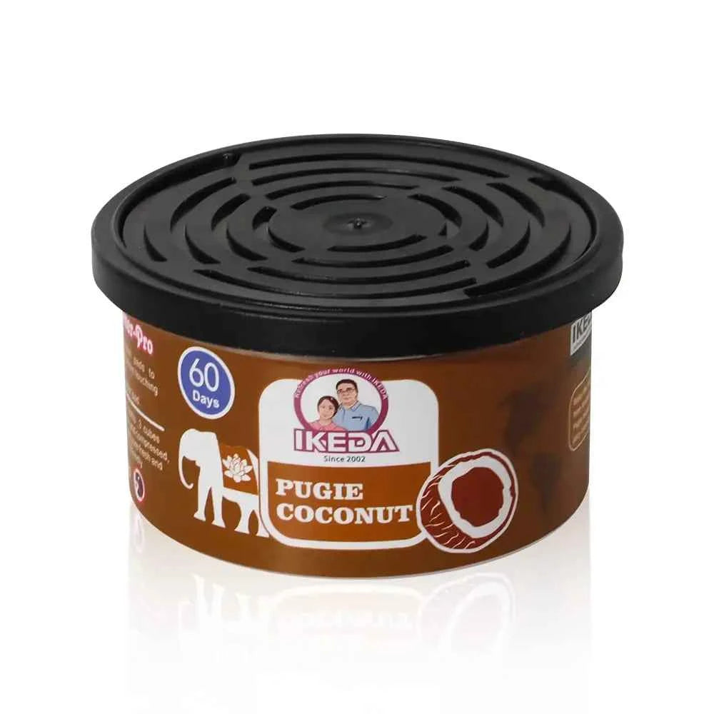 Car Air Freshener Coconut Scent Organic Cans. Vehicle Fragrance Long Lasting Smell. 