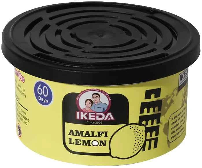 Car Air Freshener Lemon Scent Organic Cans. Vehicle Fragrance Long Lasting Smell. 