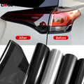 Headlight Taillight Smoke Black PVC Film Tint For Vehicle