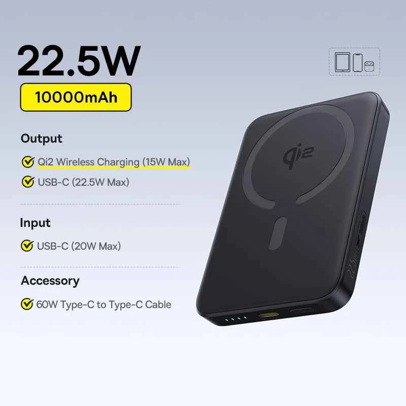 Baseus Qi2 Magnetic Power Bank
