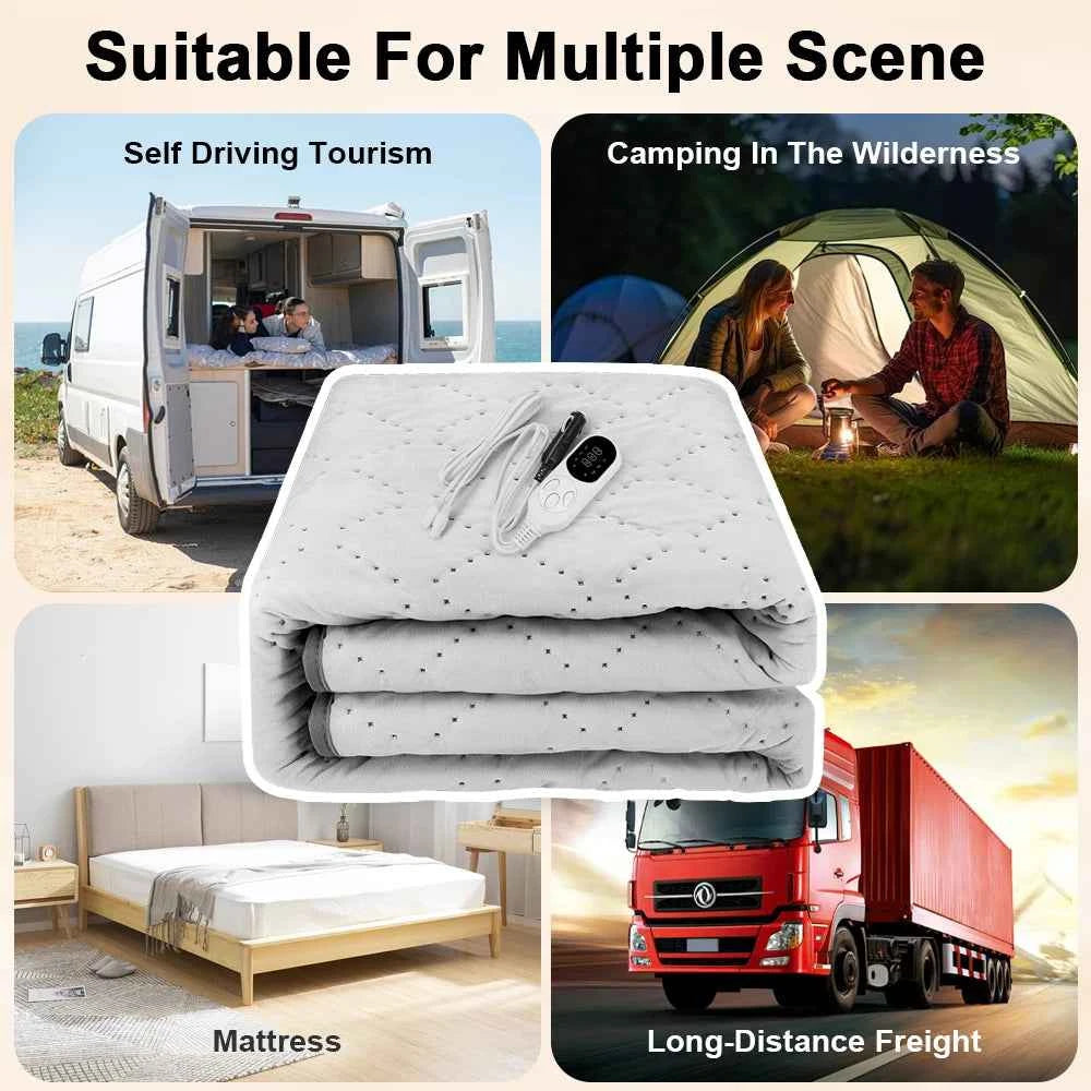 Electric Heated Blanket 12V