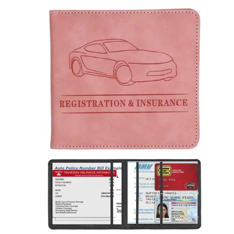 Car Driving Documents Holder