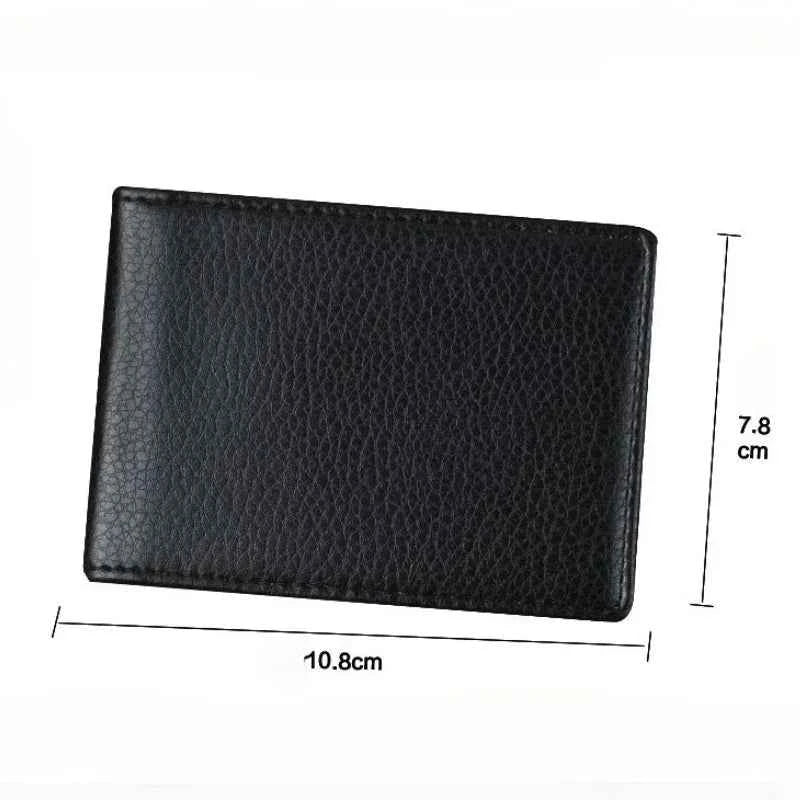 Pu Leather Car Driving Documents Holder
