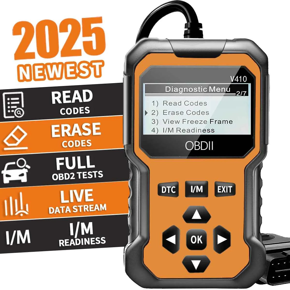 Car Obd2 Scanner Diagnostic Tool Code Reader