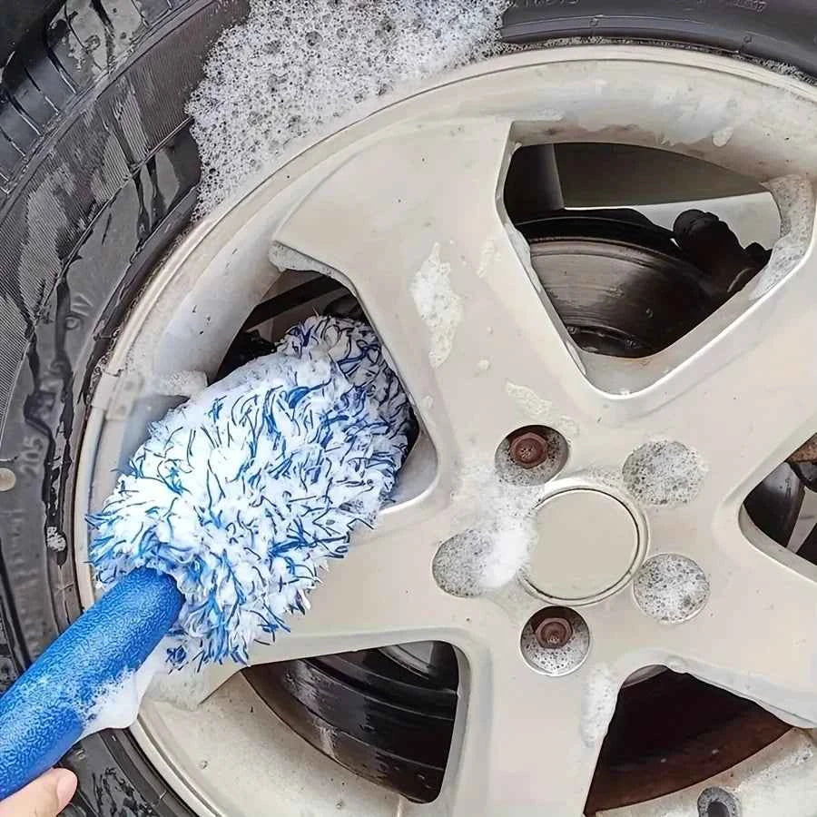 Tire and Rim Cleaning Brush Tool