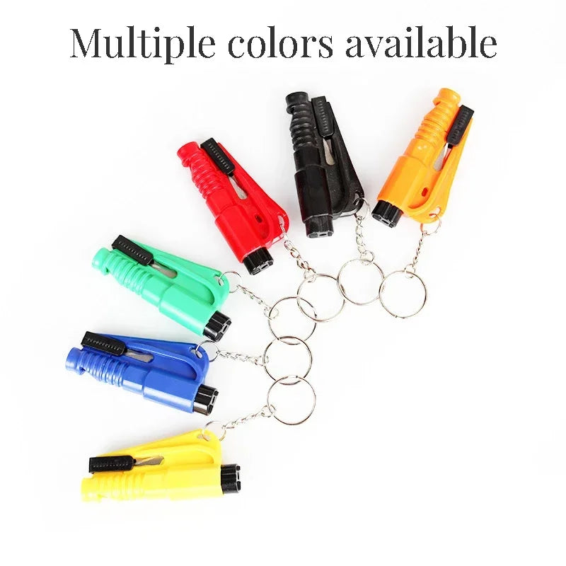 Safety Car Escape Tool 3-in-1 Keychain
