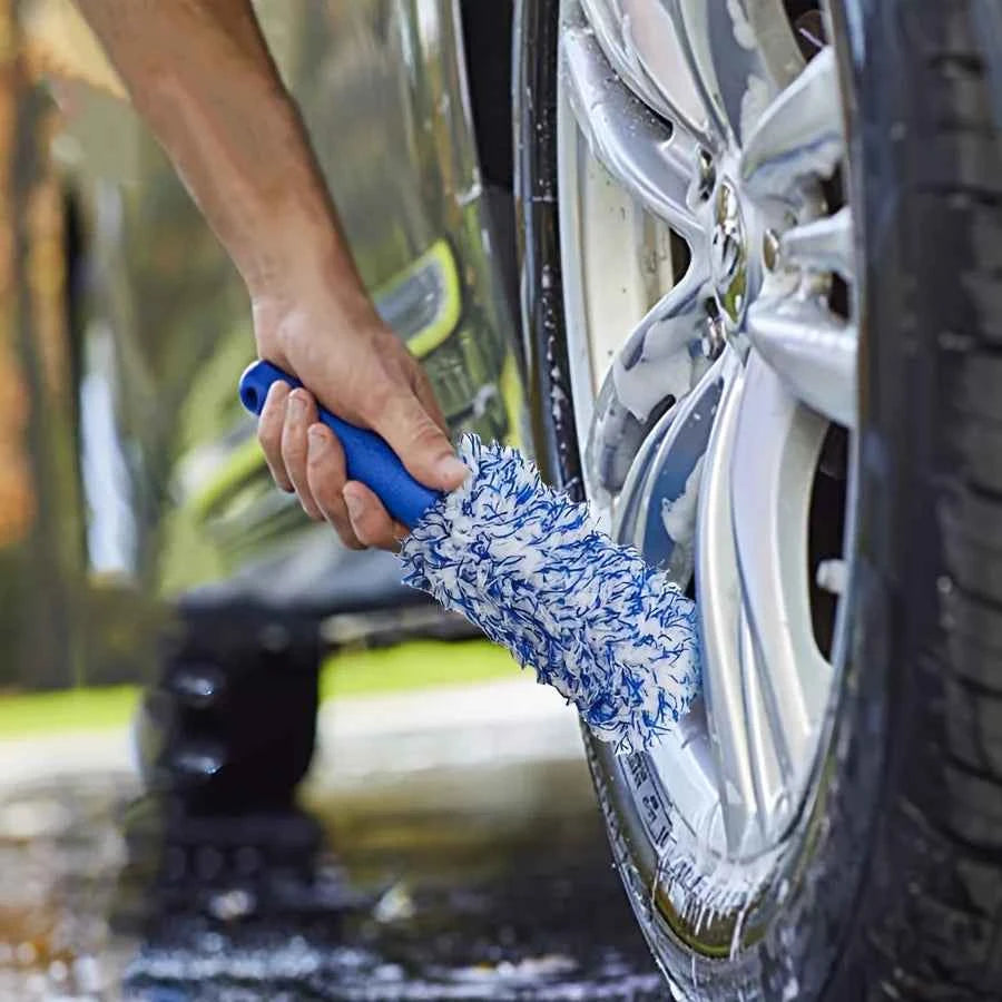 Tire and Rim Cleaning Brush Tool