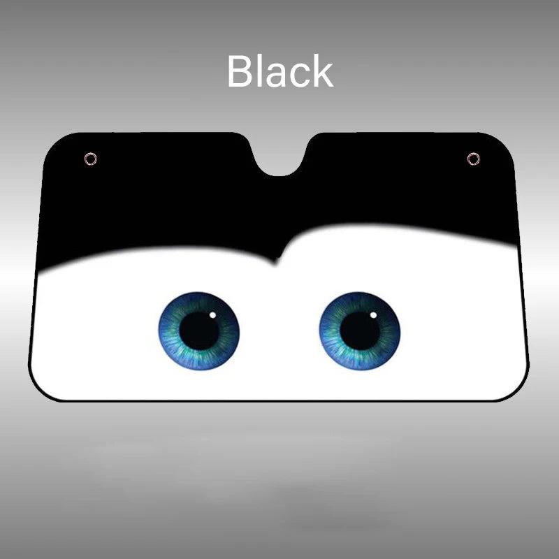 Car Eyes Windshield Sunshade