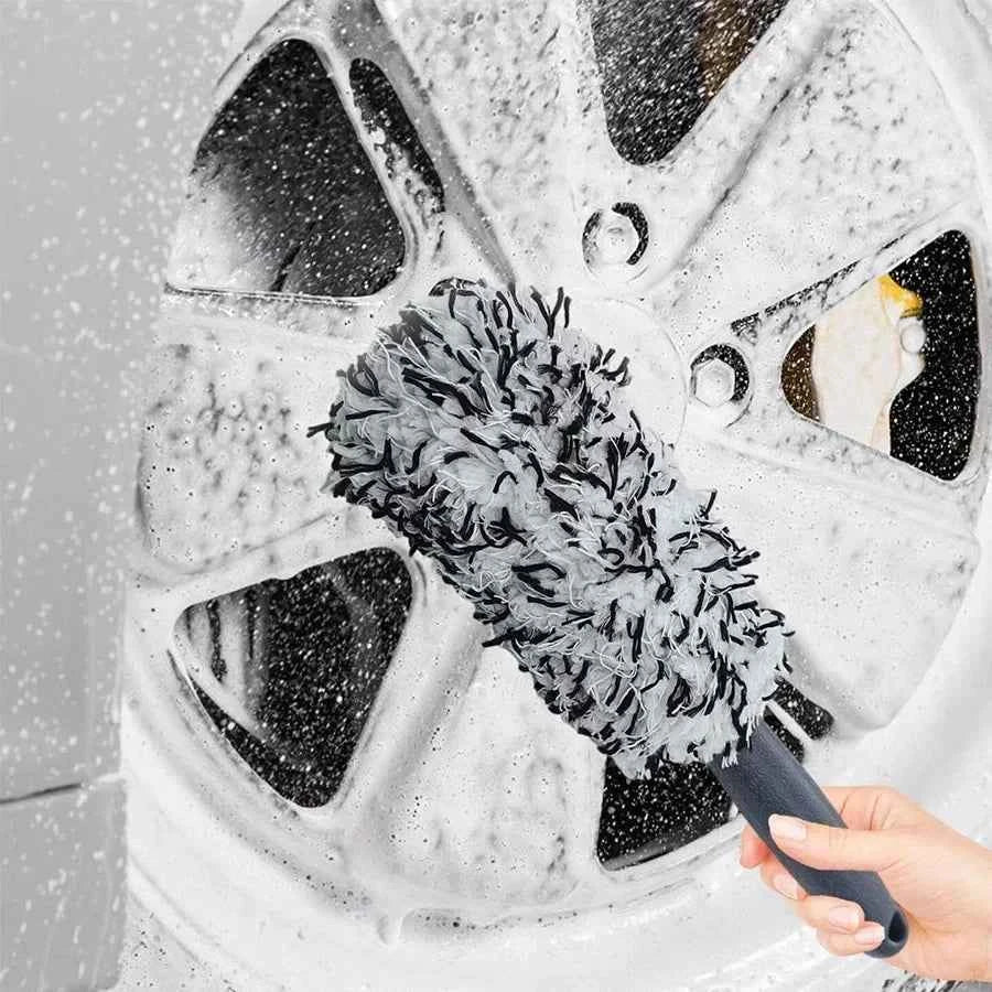 Tire and Rim Cleaning Brush Tool