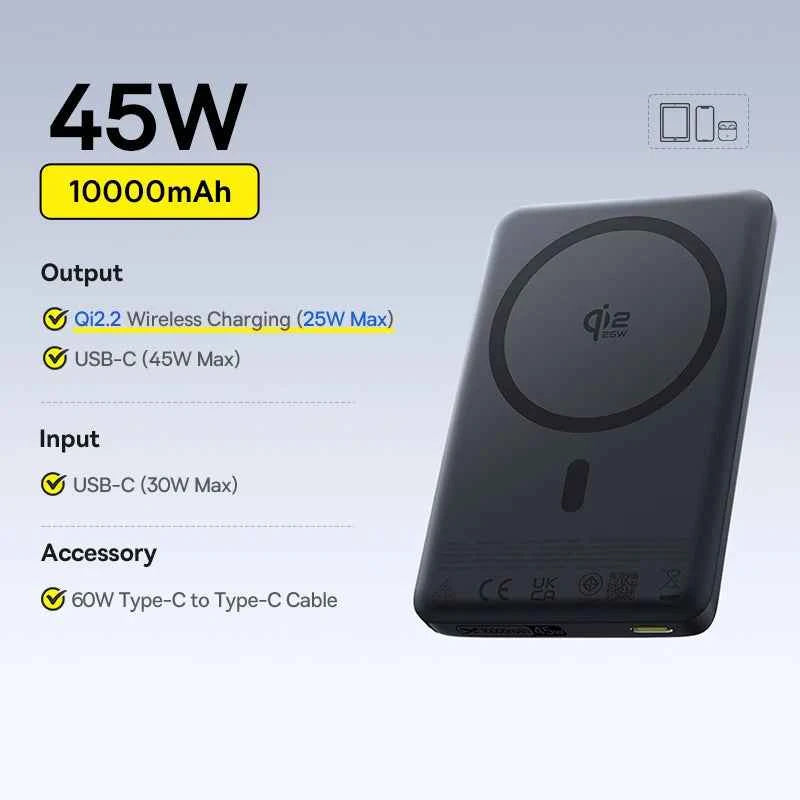 Baseus Qi2 Magnetic Power Bank