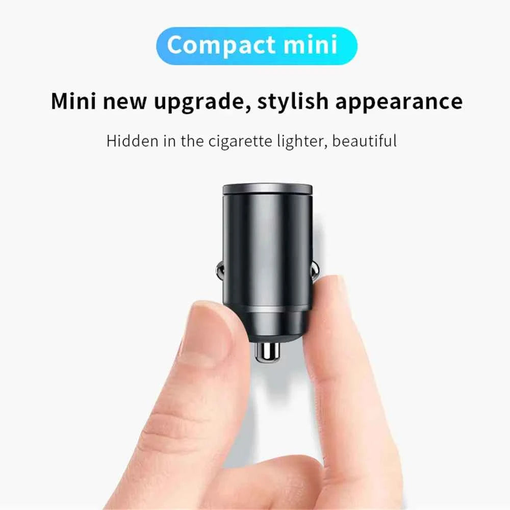 Mini Cigarette Lighter Car Charger 12-24V