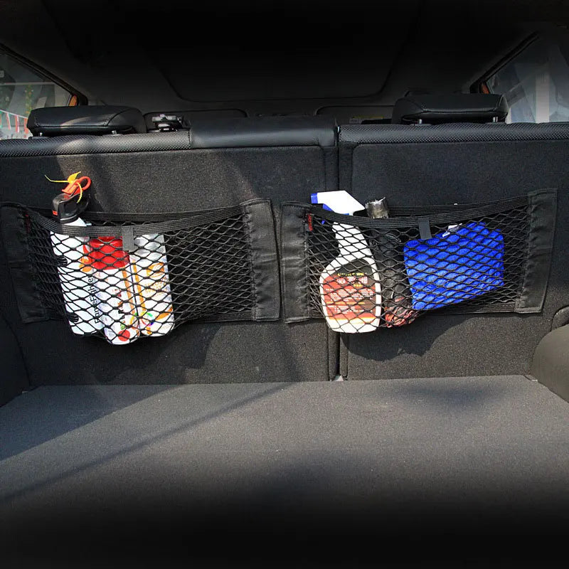 Mesh Velcro Trunk Storage Organizer
