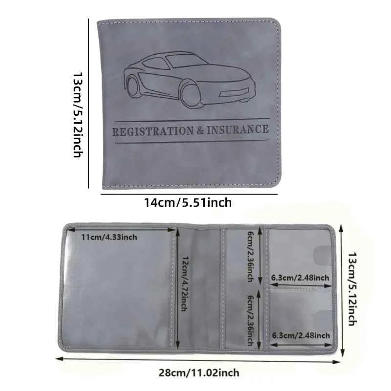 Car Driving Documents Holder