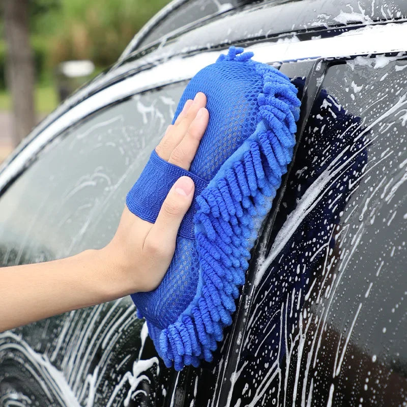 Car Wash Microfiber Hand Sponge