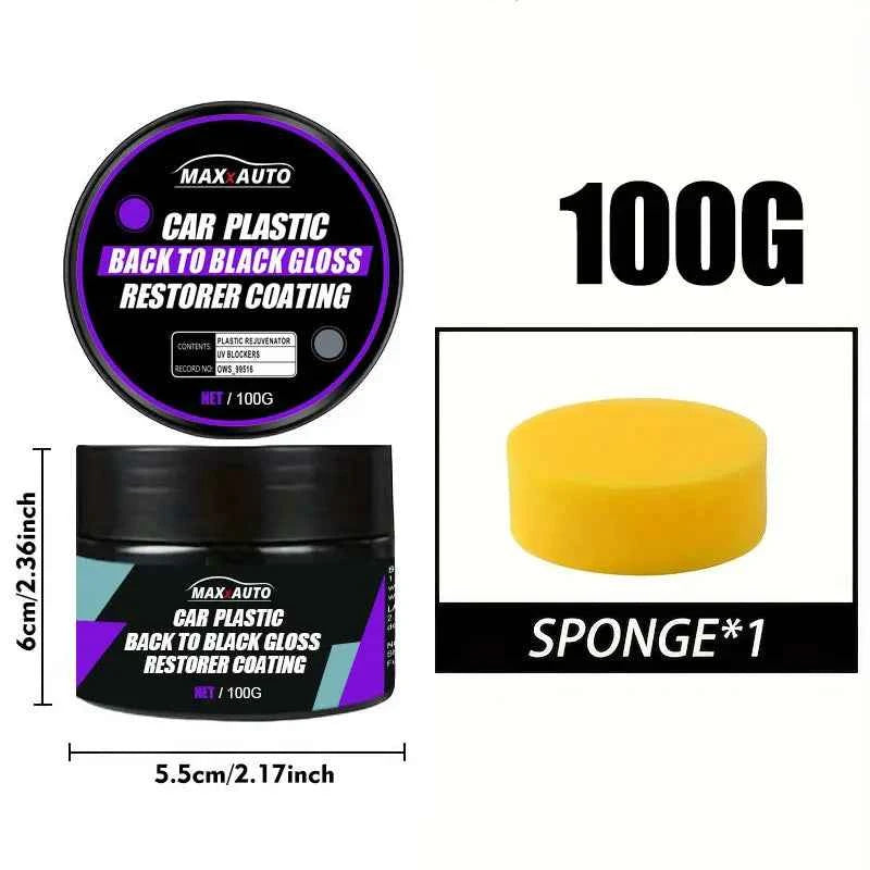 Car Leather and Plastic Repair Polishing Wax