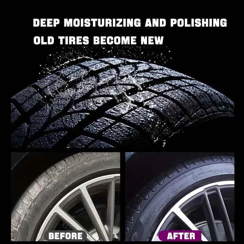 Tire Gloss Polishing Wax