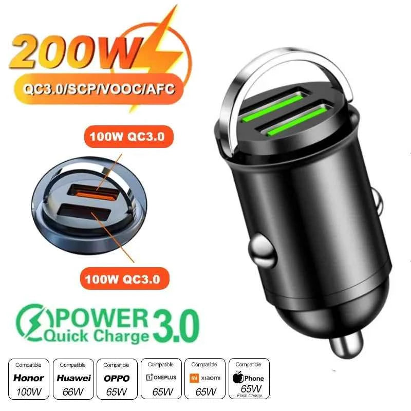 Mini Cigarette Lighter Car Charger 12-24V