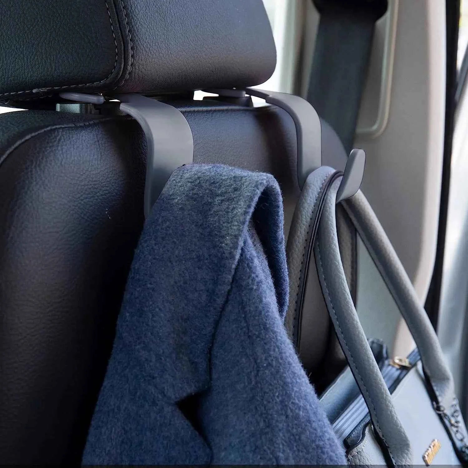 2pcs Car Seat Headrest Storage Hanger