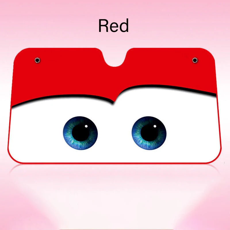 Car Eyes Windshield Sunshade