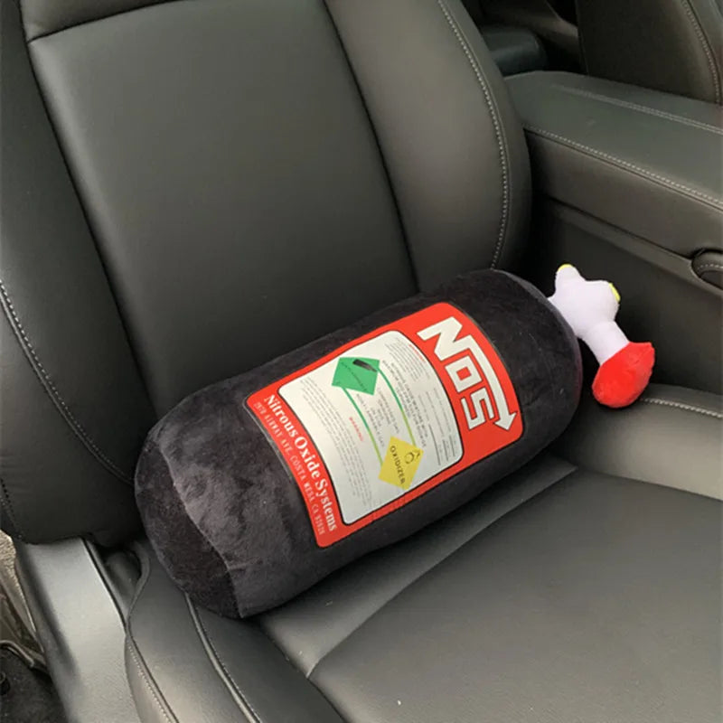 NOS Shape Plush Neck Pillow and Seat Decoration