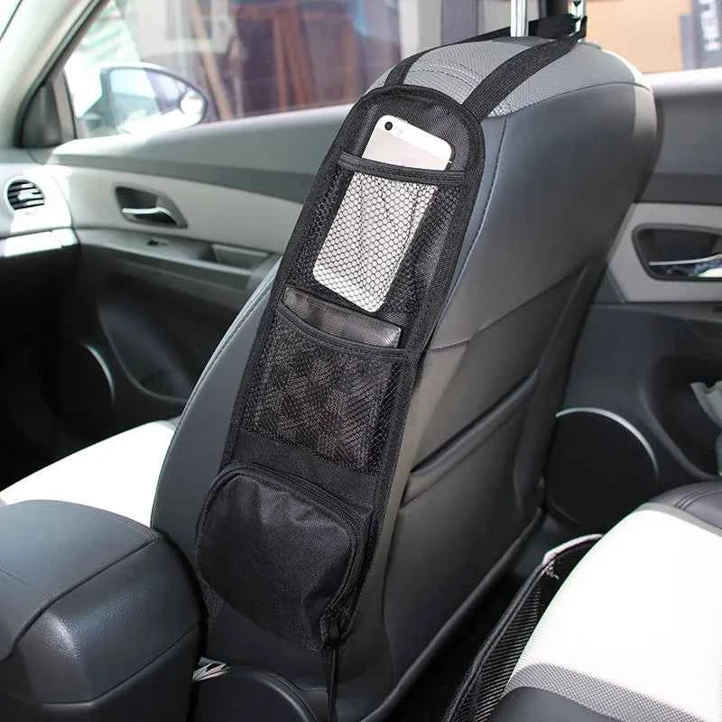 Car Backseat Organizer with Touch Screen Tablet Holder