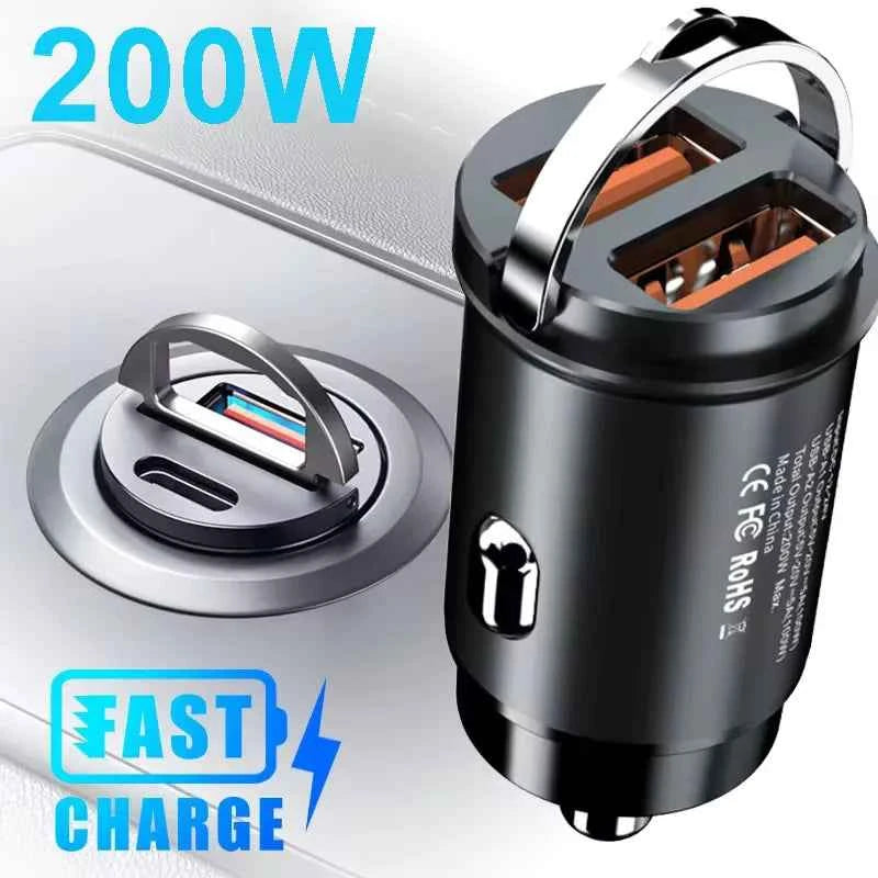 Mini Cigarette Lighter Car Charger 12-24V