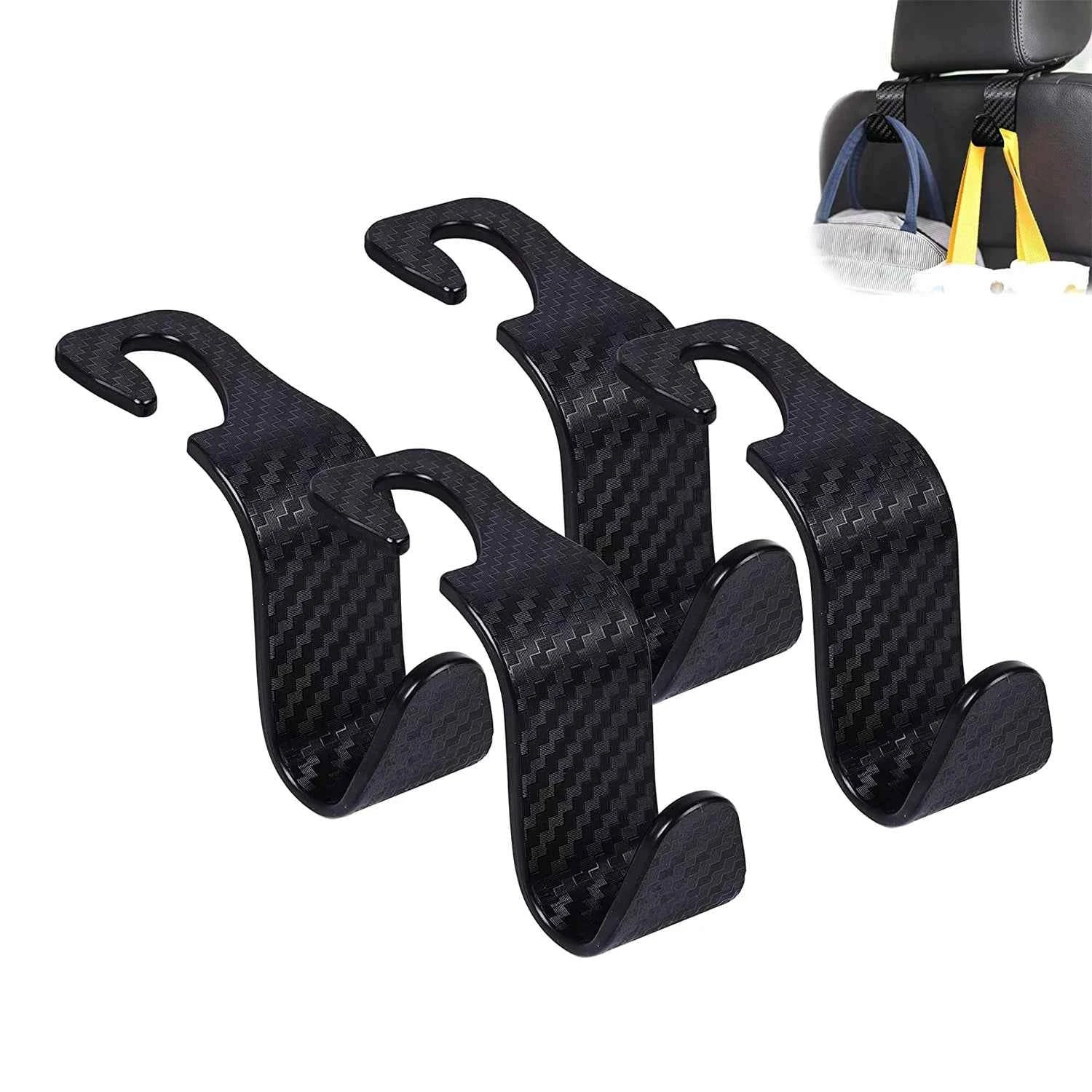 2pcs Car Seat Headrest Storage Hanger